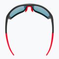 Okulary przeciwsłoneczne UVEX Sportstyle 232 P black matt red/polavision mirror red 9
