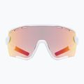 Okulary przeciwsłoneczne UVEX Sportstyle 236 Small Set white matt/mirror red/clear 2