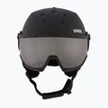 Kask narciarski UVEX Instinct Visor PRO V black matt/silver/silver 2