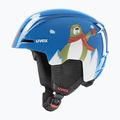 Kask narciarski dziecięcy UVEX Viti Jr blue bear 6