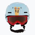 Kask narciarski dziecięcy UVEX Viti Set + gogle Speedy Pro light blue birdy/lasergold lite 2