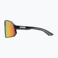 Okulary przeciwsłoneczne UVEX Sportstyle 237 black matt/mirror red 4