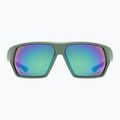 Okulary przeciwsłoneczne UVEX Sportstyle 238 moss matt/mirror green 2