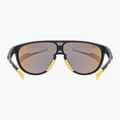 Okulary przeciwsłoneczne dziecięce UVEX Sportstyle 515 black matt/mirror yellow 7