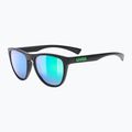 Okulary przeciwsłoneczne UVEX Esntl Spirit black matt/mirror green
