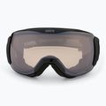 Gogle narciarskie UVEX Downhill 2100 V black shiny/mirror silver clear 2