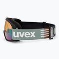 Gogle narciarskie UVEX Xcitd CV black matt/mirror opal yellow 4