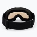 Gogle narciarskie UVEX Xcitd V black matt/mirror silver clear 3