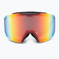 Gogle narciarskie UVEX Evidnt Attract V + case black matt/mirror rainbow clear/yellow 3