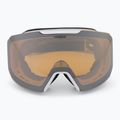 Gogle narciarskie UVEX Evidnt Attract + case white matt/mirror silver yellow clear 3