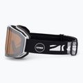 Gogle narciarskie UVEX Evidnt Attract + case white matt/mirror silver yellow clear 5