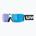 Gogle skitourowe UVEX Mtn Tour white matt/mirror blue