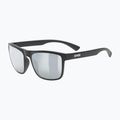 Okulary przeciwsłoneczne dziecięce UVEX Rookie Jr black matt/mirror silver