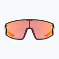 Okulary przeciwsłoneczne dziecięce UVEX Skyryse Jr black matt/mirror red 2