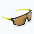 Okulary przeciwsłoneczne dziecięce UVEX Skyryse Jr black/yellow matt/mirror yellow
