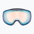 Gogle narciarskie UVEX Victorious FM dust blue matt/mirror sapphire 6