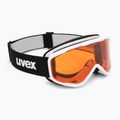 Gogle narciarskie dziecięce UVEX Speedy Nova Jr white/lasergold