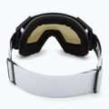 Gogle narciarskie UVEX Gravity FM white matt/mirror silver/green/clear 3