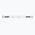 Gogle narciarskie UVEX Gravity FM white matt/mirror silver/green/clear 8