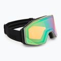 Gogle narciarskie UVEX Gravity FM oxid matt green/mirror opal/orange/clear