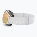 Gogle narciarskie UVEX Victorious S V white matt/vario rose mirror 4