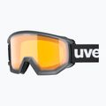 Gogle narciarskie UVEX Athletic LGL black matt/yellow/clear 5