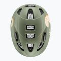 Kask rowerowy dziecięcy UVEX Kid 2 CC sage green dino matt 12