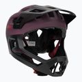 Kask rowerowy dziecięcy UVEX React Fullface Jr cranberry matt