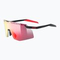 Okulary przeciwsłoneczne UVEX Pace Stage black matt/mirror red