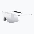 Okulary przeciwsłoneczne UVEX Pace Stage white matt/mirror silver
