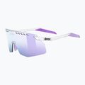 Okulary przeciwsłoneczne UVEX Pace Stage Small clear/mirror pink