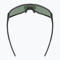 Okulary przeciwsłoneczne UVEX Sequenze black matt/miror green 5