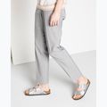 Klapki damskie BIRKENSTOCK Arizona BF Narrow silver 11