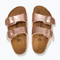 Klapki dziecięce BIRKENSTOCK Arizona BF Narrow electric metallic copper 8