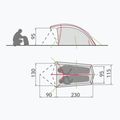 Namiot trekkingowy 2-osobowy Vaude Taurus buckeye 4