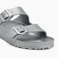 Klapki BIRKENSTOCK Arizona EVA Metallic Regular metallic silver 7