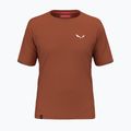 Koszulka trekkingowa męska Salewa Pedroc Dry Hyb bombay brown