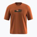 Koszulka męska Salewa Eagle Hybrid Loose bombay brown