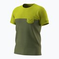 Koszulka trekkingowa męska DYNAFIT Transalper Pocket golden lime/5a40 3