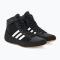 Buty zapaśnicze dziecięce adidas Havoc black/white 4