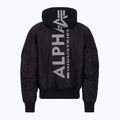 Kurtka męska Alpha Industries MA-1 ZH Back Print black/reflective 2