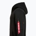 Bluza męska Alpha Industries Puff Print Hoodie black 8
