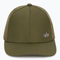 Czapka z daszkiem męska Alpha Industries Metal Label dark olive 2