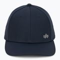 Czapka z daszkiem męska Alpha Industries Metal Label rep blue/chrome 2