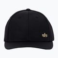 Czapka z daszkiem męska Alpha Industries Metal Label black/shiny gold