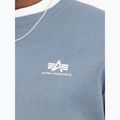 Bluza męska Alpha Industries Basic Small Logo denim blue 4
