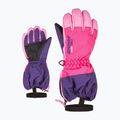 Rękawice narciarskie dziecięce ZIENER Levio As Minis dark purple 2