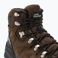 Buty trekkingowe męskie Jack Wolfskin Refugio Texapore Mid brown/ phantom 9