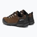 Buty trekkingowe męskie Jack Wolfskin Refugio Texapore Low brown/ phantom 4