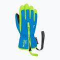 Rękawice narciarskie dziecięce Reusch Ben brilliant blue/safety yel 3